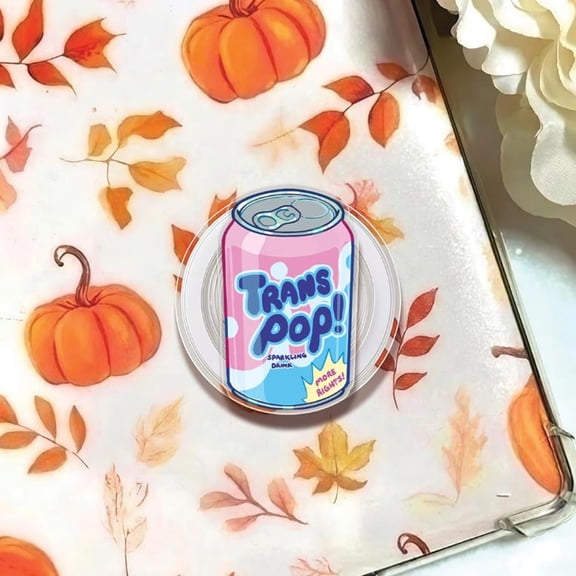Pride Soda Cans Phone Grip: LGBTQ Pop Magnetic Socket, Pride Month Griptok