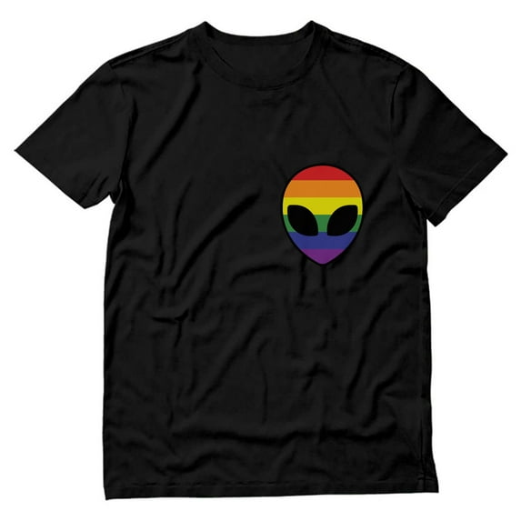 Pride T-Shirt - LGBTQ Purride Design - Unisex Casual Wear - Quality Graphic Print - Ideal for Pride Parades and Festivals - Medium Black