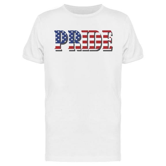 Pride Usa Flag T-Shirt Men -Image by Shutterstock, Male x-Large