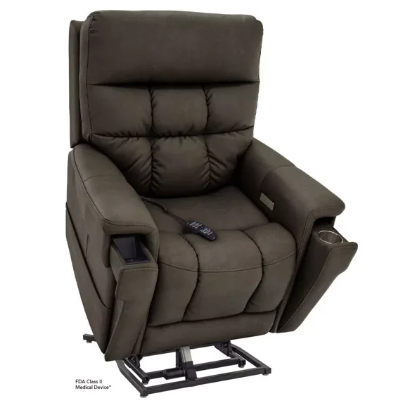 Pride ViVaLift Ultra Lift Chair Power Recliner - Tilt technology - 3 Different Heating Pads - Air Bladder Massage System