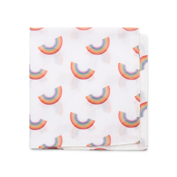 Way to Celebrate Pride Cotton Rainbow Print Bandana