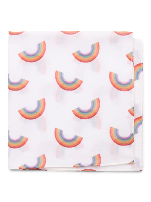 Pride Cotton Rainbow Print Bandana