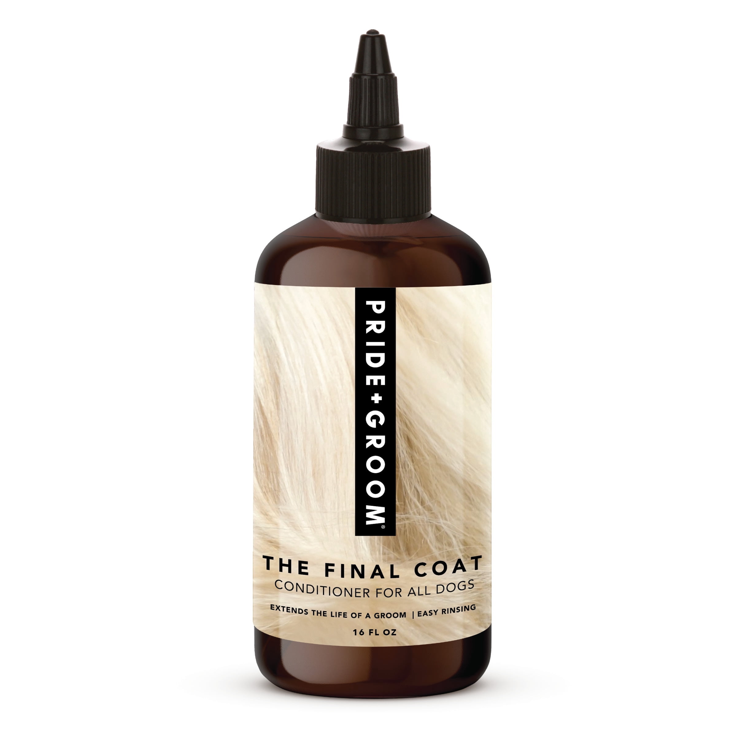 Pridegroom Pride and Groom The Final Coat Dog Conditioner | Formulated with All Natural Ingredients to Untangle and Nourish Any Coat for Improved Manageability and Long Lasting Shine | 16oz