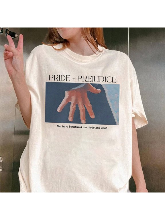 Pride and Prejudice Hand Flex Scene Comfort Colors T-Shirt, Fitzwilliam Darcy Elizabeth Bennet Shirt Bookish Tee, Funny Tee, Book Lovers Shirt