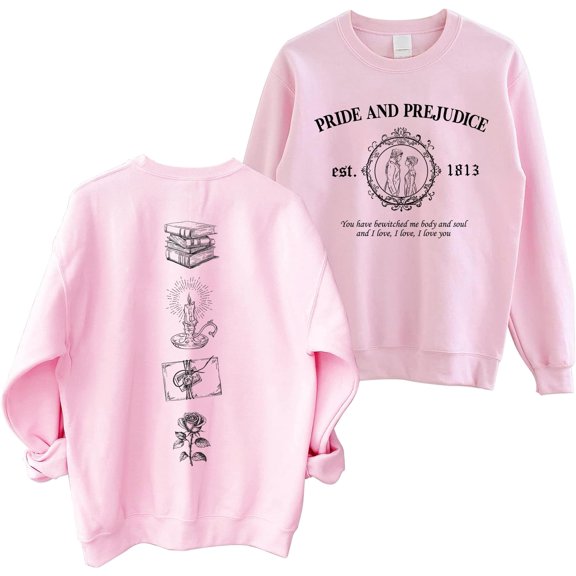 Pride and Prejudice Sweatshirt - Jane Austen Sweater, Pemberley Literary Bookish Gifts