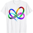 thumbnail image 1 of Pride month LGBT Straight Heart with Love Is Love T-Shirt, 1 of 4