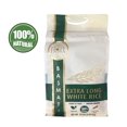 thumbnail image 1 of Pride Of India - Extra Long Indian Premium White Basmati Rice, 10 Pound (4.54 Kilo) Reclosable Bag - Naturally Aromatic, Aged, Flavorful, Slender, Non Sticky Grains - Great Value for Money, 1 of 6