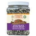 thumbnail image 1 of Pride Of India - Indian Split Black Gram Matpe Beans - Protein & Fiber Rich Urad Dal, 1.5 Pound Jar, 1 of 7