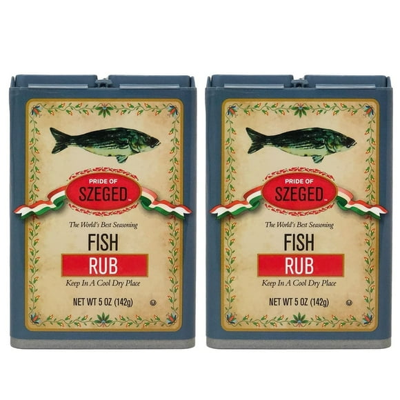 Pride of Szeged Fish Rub 2/5 oz Cans