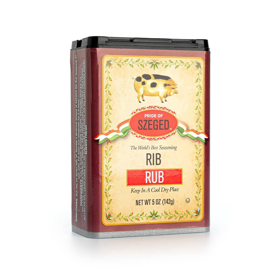 Pride of Szeged Rib CCF19 Rub, BBQ, Pork and Beef Seasoning Spice Mix ...