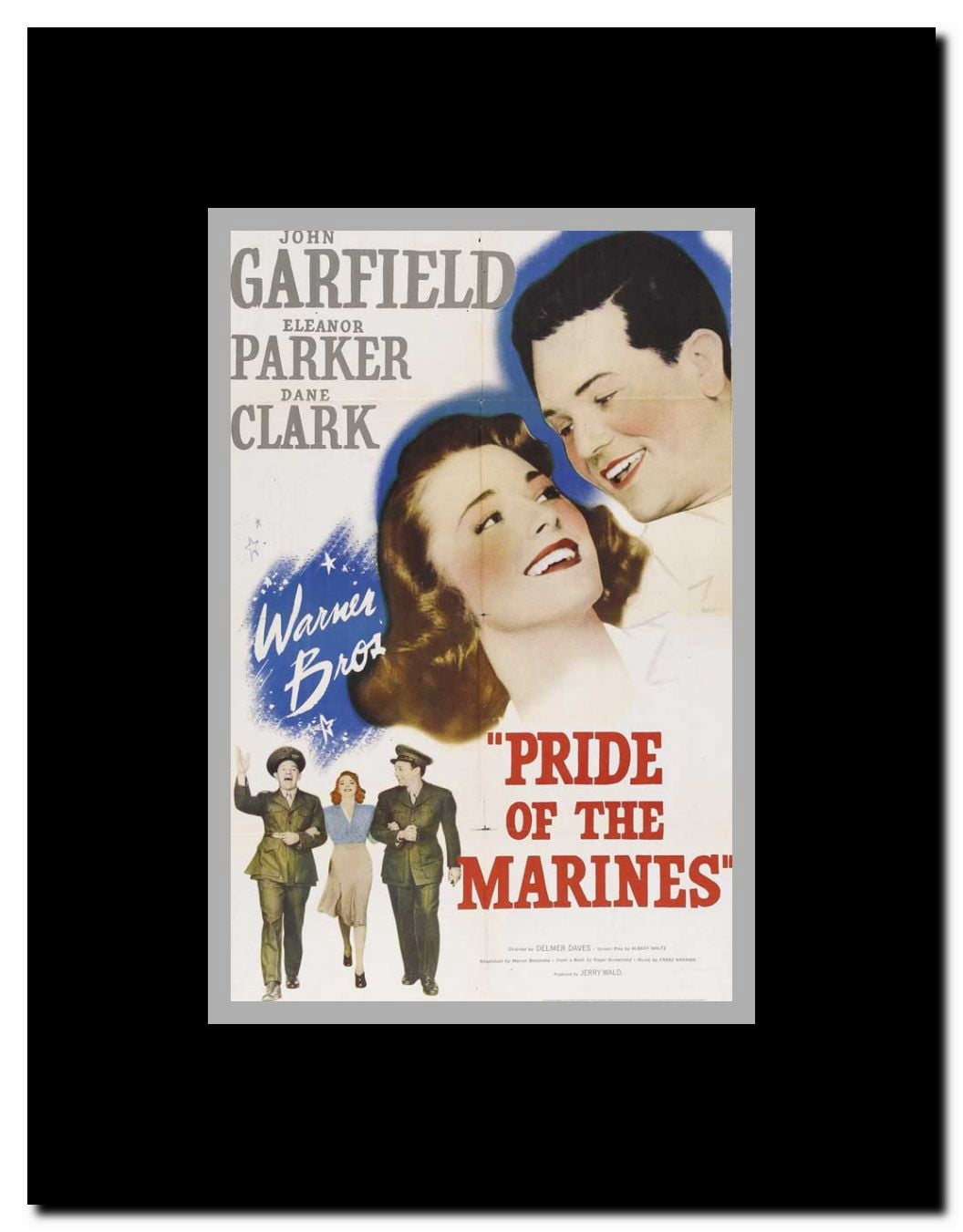 Pride of the Marines Framed Movie Poster