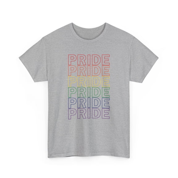 Pride on Repeat - LGBTQIA - Unisex Classic Cotton Tee
