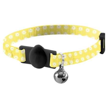 PrideBites for Walmart Cat Collar, Yellow Flower