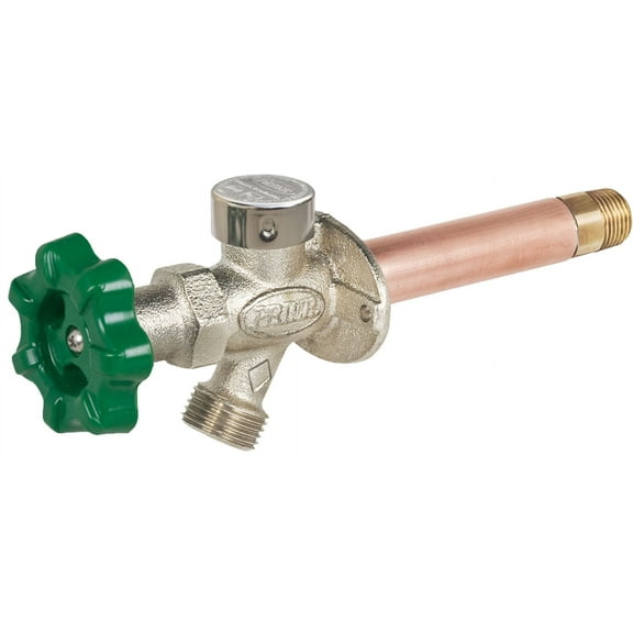 1PC Prier Crimp Pex Quarter-Turn Anti-Siphon Freezeless Wall Hydrant