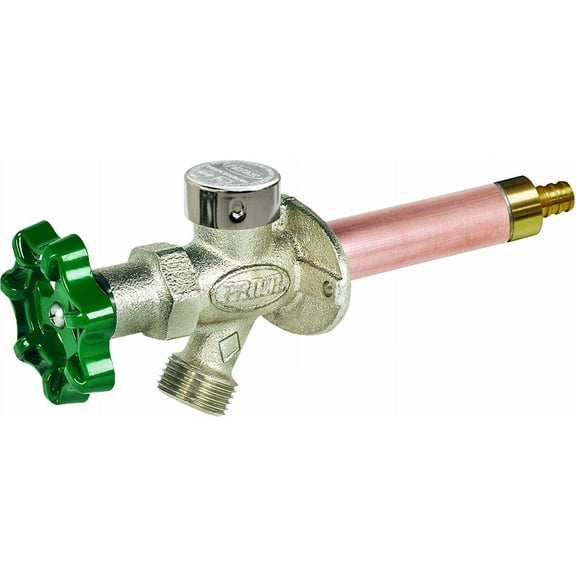 Prier C-144X06 6-Inch Anti-Siphon Freezeless Hydrant with 1/2-Inch PEX Adapter