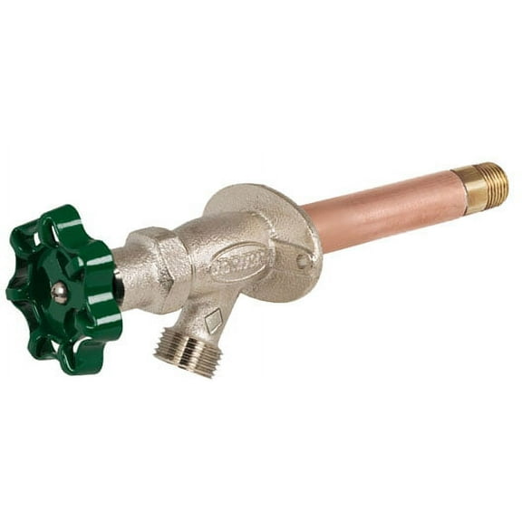 Prier Products C-134D08 1/2" Mpt X 1/2 Sweat Handle-Operated Freezeless Residential Wall