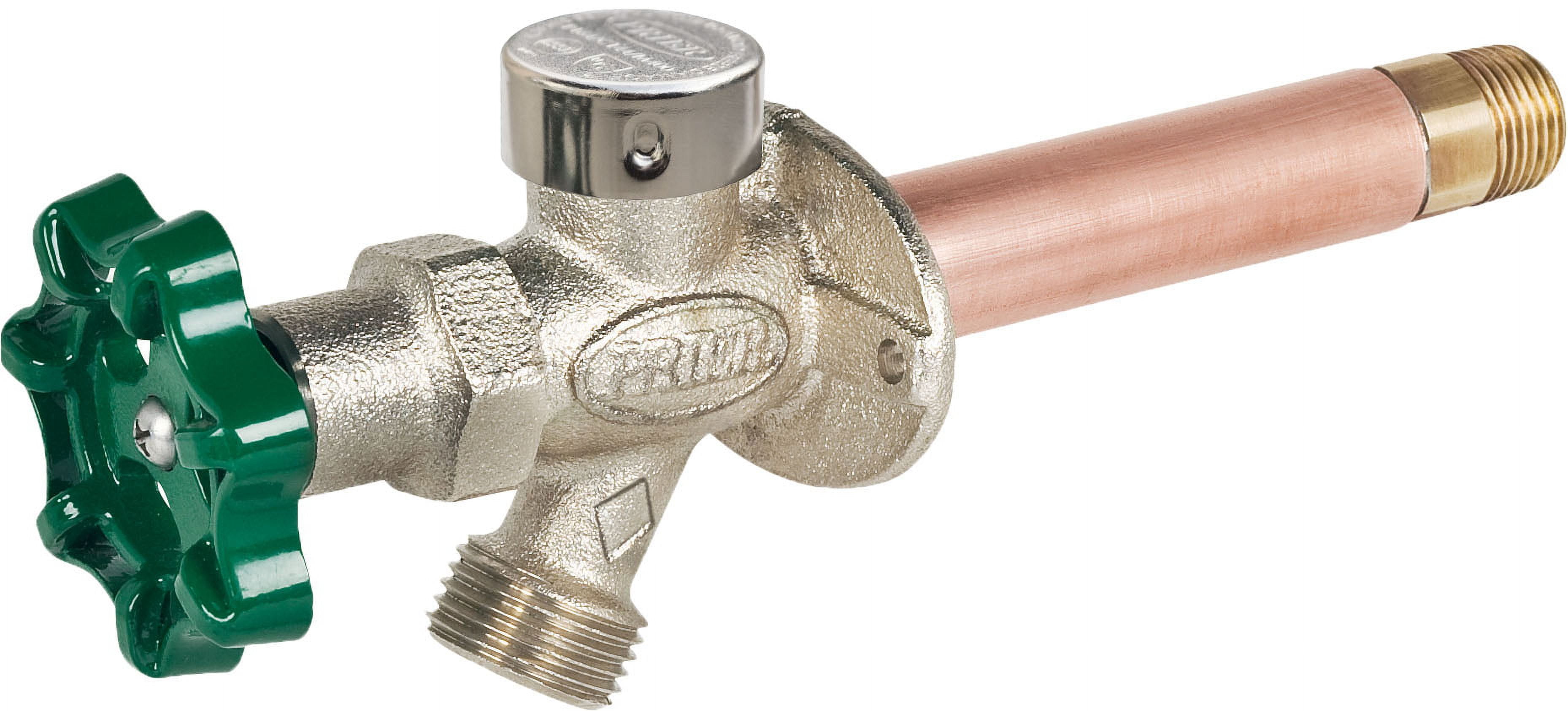 Prier 4025659 0.5 x Crimp PEX in. Anti-Siphon Brass Freezeless Wall ...