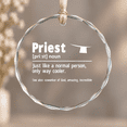 Priest Definition Christian Priest Ornament, Home Decor, Circle Glass ...
