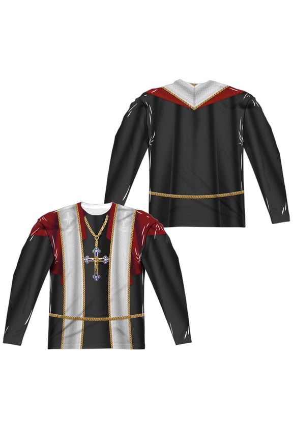 Priest (Front - Back Print) - Regular Fit Long Sleeve Shirt - XXX-Large