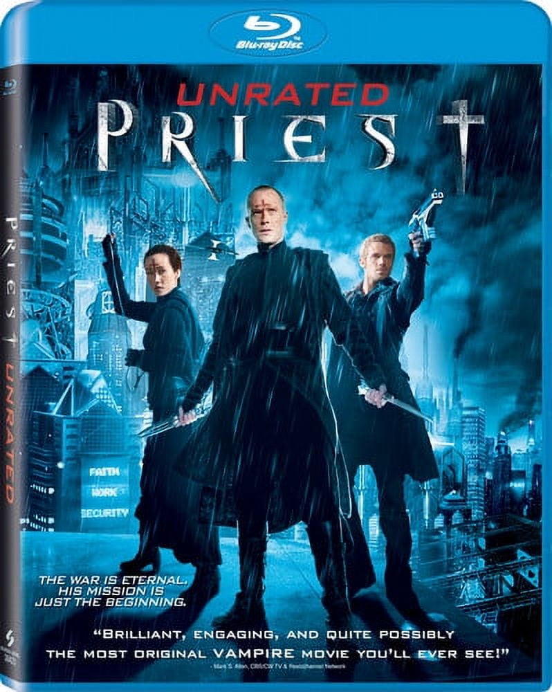 【美品】司祭 PRIEST/DVD Sony Pictures Entertainment Priest Unrated Blu-ray, Action