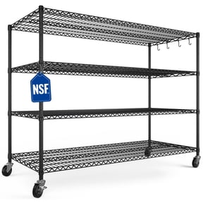 Standing Shelf Units 24 Inch for Home Storage