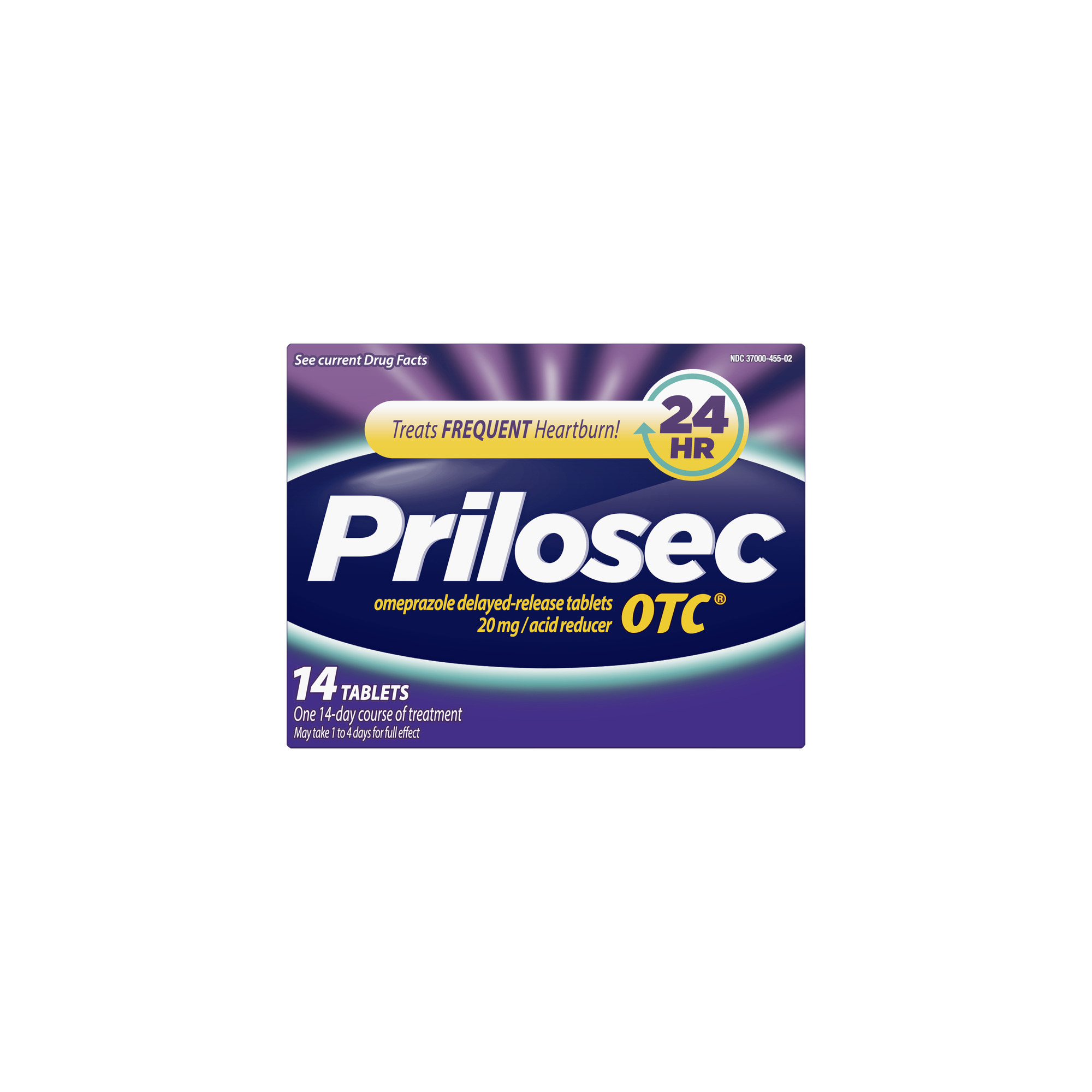 Prilosec OTC Acid Reducer, DelayedRelease Tablets 14 count (Pack of