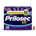thumbnail image 1 of Prilosec OTC Heartburn Relief, Omeprazole, Acid Reducer Tablets, Unflavored 28 Count, 1 of 10