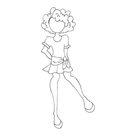 Prima 3.3" x 7.2" Rubber Stamps & Stamp Set