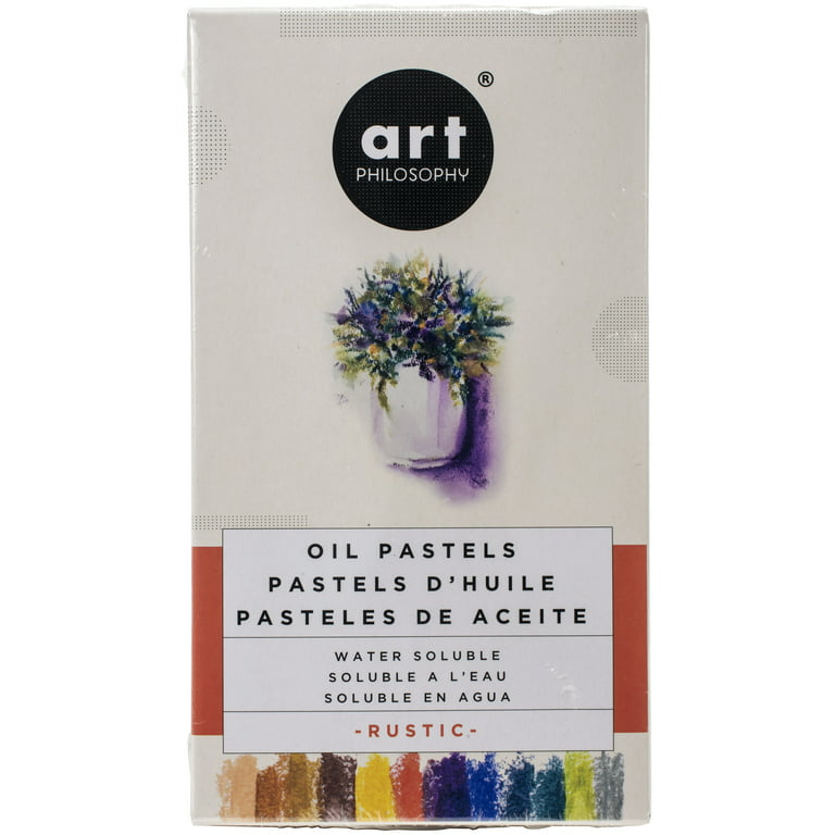 Prima Art Philosophy Water Soluble Oil Pastels 12/Pkg-Rustic