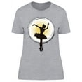 thumbnail image 1 of Prima Ballerina Design T-Shirt Women -Image by Shutterstock, Female Large, 1 of 2
