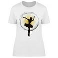 thumbnail image 1 of Prima Ballerina Design T-Shirt Women -Image by Shutterstock, Female Small, 1 of 2