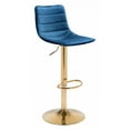 thumbnail image 1 of Prima Bar Chair Dark Blue & Gold, 1 of 9