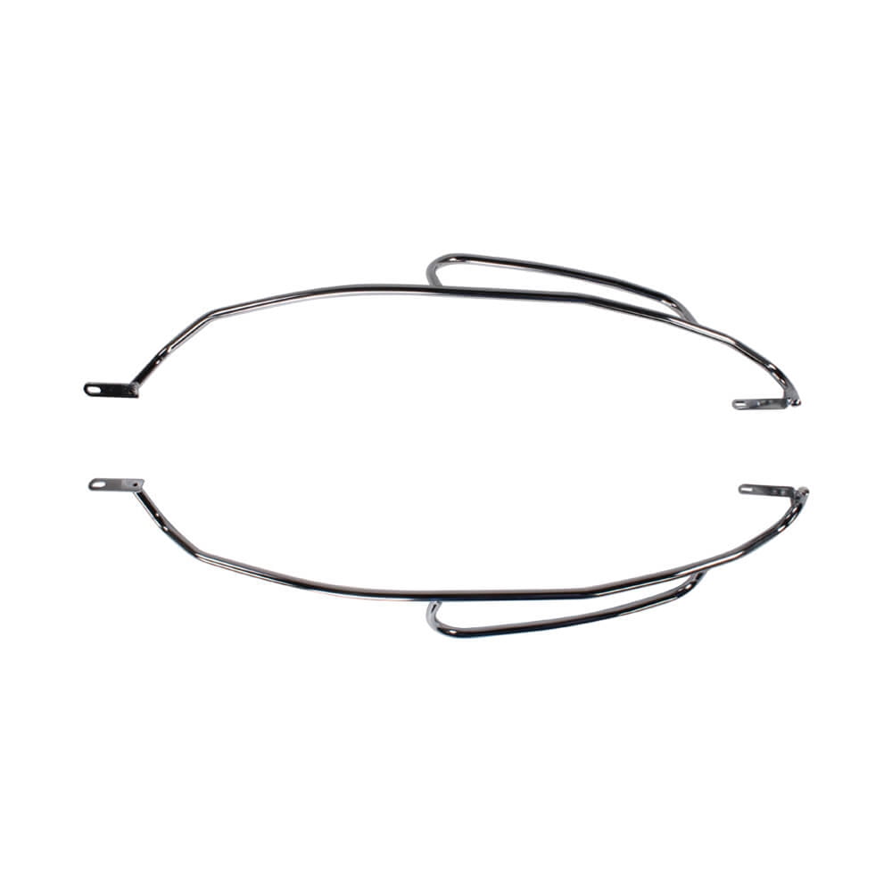 Prima Chrome Cowl Protectors For Buddy Kick Scooter - No Drill Installation, Drop Protection