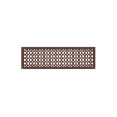 thumbnail image 1 of Prima Decorative Hardware, Floor Register A/C, Vent Cover, 6" x 26", Cast Aluminum, Brown, 1 of 7