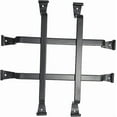 thumbnail image 1 of Prima Decorative Hardware Gate Speakeasy Grille Iron Single Square Design 107, 1 of 4
