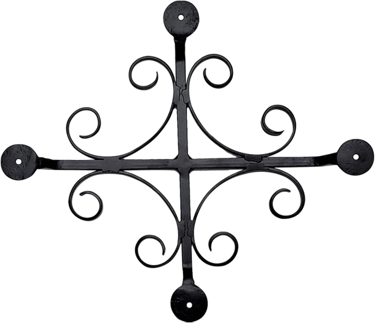 Prima Decorative Speakeasy Grille Hand Forged, Iron, Size 14x12, Design 111
