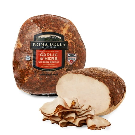 Prima Della Garlic & Herb Chicken Breast, Deli-Sliced