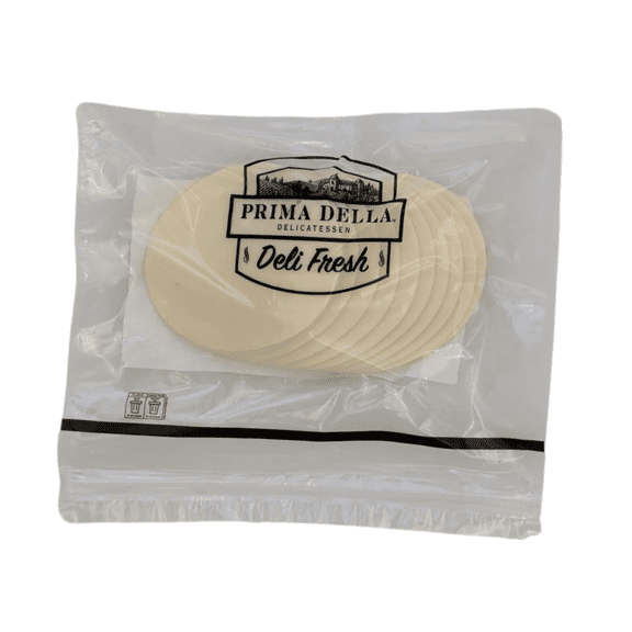 Prima Della Non Smoked Provolone Cheese, Freshly Sliced (Refrigerated)