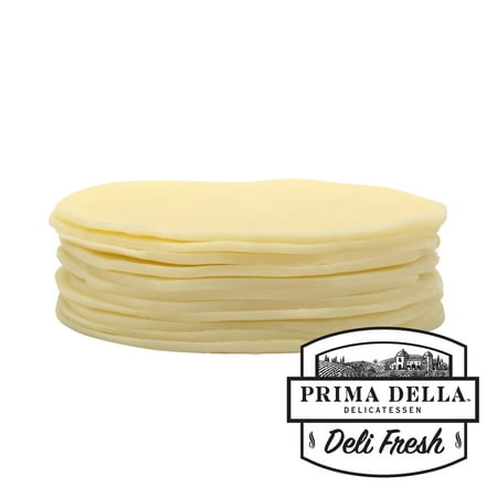 Prima Della Non Smoked Provolone Cheese, Freshly Sliced (Refrigerated)