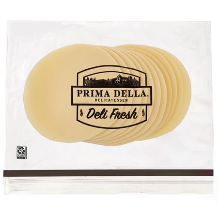 Prima Della Non Smoked Provolone Cheese, Freshly Sliced (Refrigerated)