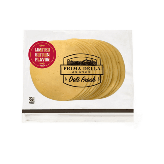 Prima Della Truffle Gouda Natural Cheese, Deli Fresh, 8-10 oz, 12 Slices