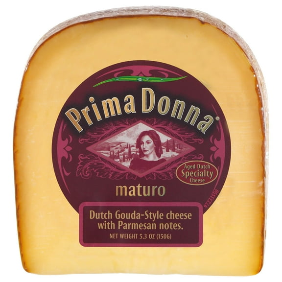Prima Donna Maturo Aged Gouda Cheese Wedge, 5.3 oz