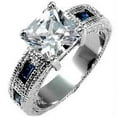 thumbnail image 1 of Prima Donna Sapphire CZ Ring, Size : 07, 1 of 1