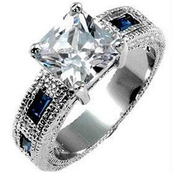 Prima Donna Sapphire CZ Ring- Size : 09