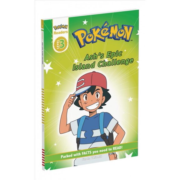 Pre-Owned Prima Games Reader Level 3 Pokemon: Ash's Epic Island Challenge (Hardcover) 0744019508 9780744019506