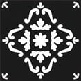 thumbnail image 1 of Prima Marketing 634001 11.5 x 11.5 in. Re-Design Heavy Duty Concrete Stencil - Eastern Tile, 1 of 1