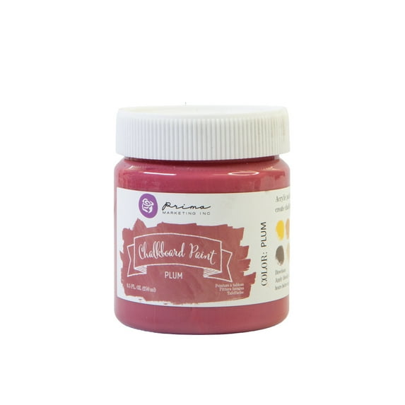 Prima Marketing Chalkboard Paint 8.5oz-Plum, Pk 2, Prima Marketing
