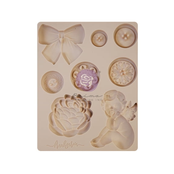 Prima Marketing Decor Mould 3.5"X4.5"X8mm-Magic Love By Frank Garcia