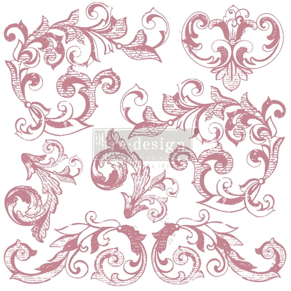 Prima Marketing Elegant Scrolls