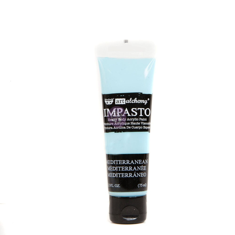 Prima Marketing Inc Art Alchemy- Impasto Paint - Mediterranean Upc 655350966447